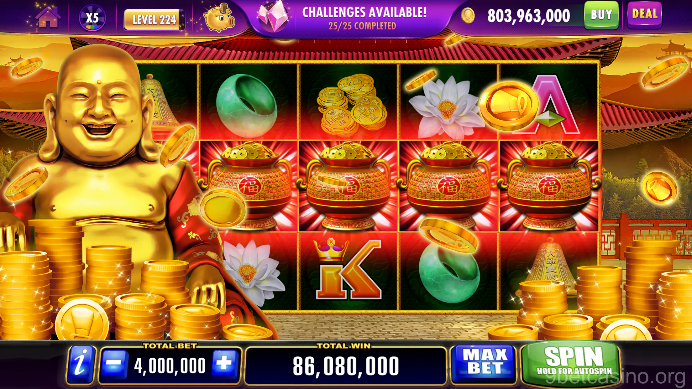 Página de depósito rápido